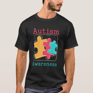 Camiseta Aumentando o Suporte Mês de Consciência do Autismo