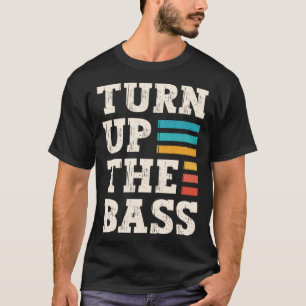 Camiseta Aumente A Música Do Instrumento De Som De Volume B