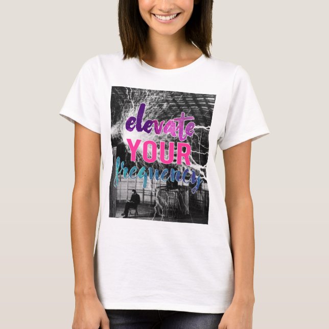 Camiseta Aumente a sua frequência (Frente)