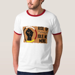 Camiseta Aumente acima - rode em marcha lenta não mais