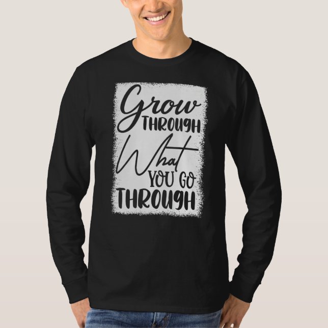 Camiseta Aumente através do que você passa (Frente)
