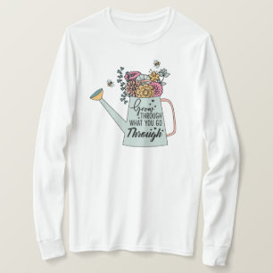 Camiseta Aumente através do que você passa