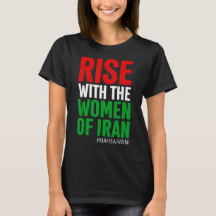 Camiseta AUMENTE COM AS MULHERES DO IRÃ, A Liberdade de Vid