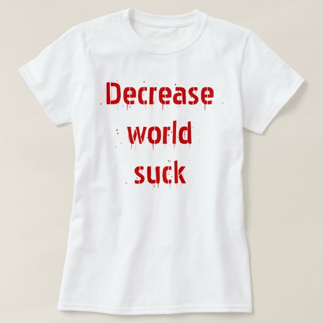 Camiseta aumente o impressionante (Frente do Design)