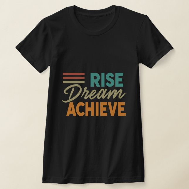 Camiseta Aumente o sonho Atingeve_Inspirational (Postura )