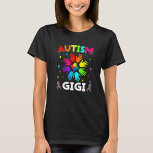 Camiseta Aumente o suporte à família de Autismo de Sensibil
