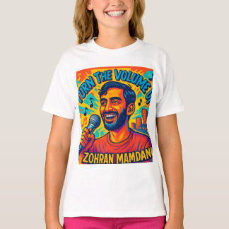 Camiseta Aumente o Volume Zohran mamdani 