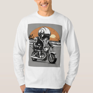 Camiseta Aumente seu estilo: T-Shirt Des inspirados em moto