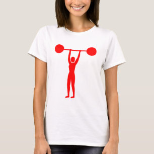 Camiseta Aumento de peso 02 - Vermelho