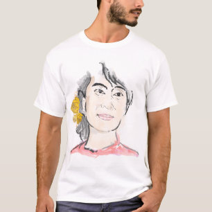 Camiseta Aung cantou Suu Kyi