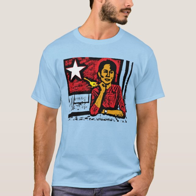Camiseta Aung San Suu Kyi (Frente)