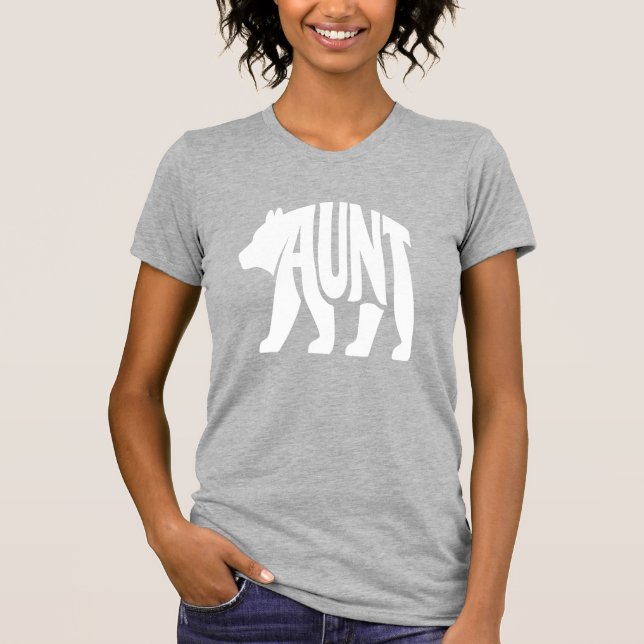 Camiseta Aunt Bear  (Frente)