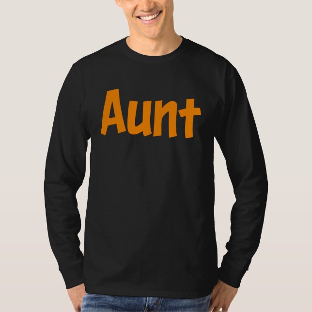 Camiseta AUNT  family member vacation party group reunion i (Frente)