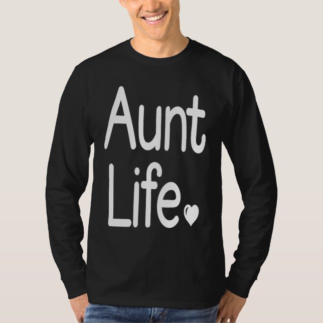 Camiseta Aunt Life Cute Aunt (Frente)