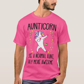 Camiseta Aunticorn Dabbing Unicorn tia Gift para tia tia