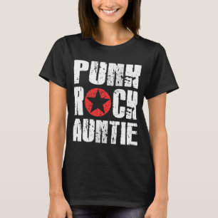 Camiseta Auntie do punk rock