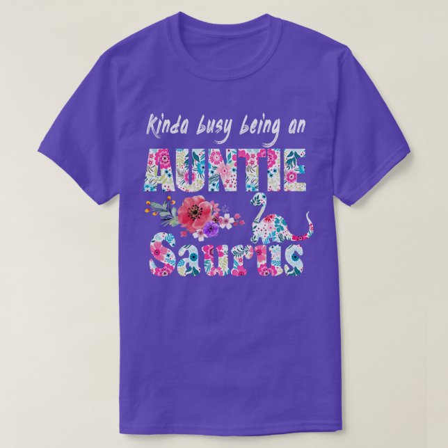 Camiseta Auntie Saurus (Frente do Design)