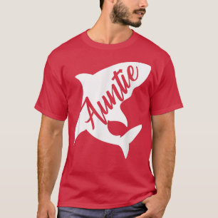 Camiseta Auntie SharkMatching Family s Shark