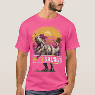 Camiseta Auntiesaurus T Rex Tee Dinosaur Família Sunt