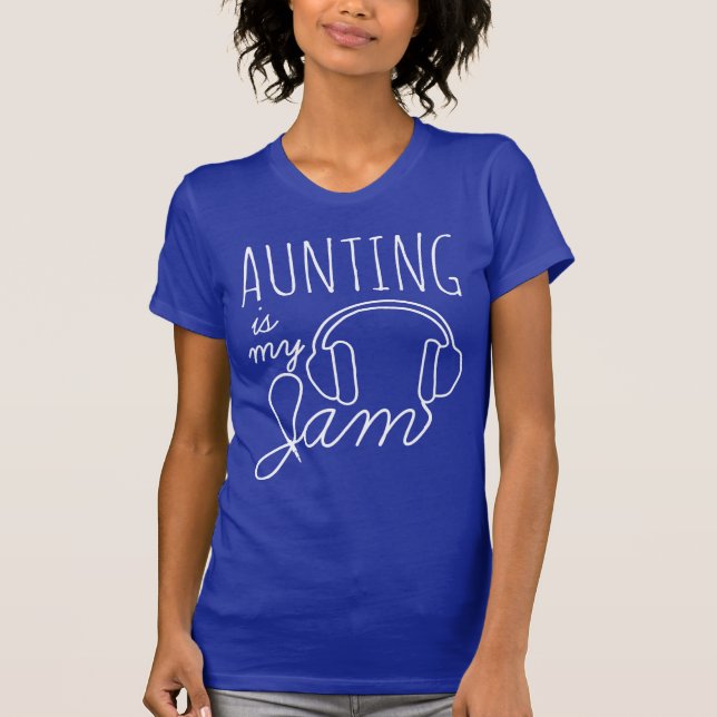 Camiseta Aunting é meu divertimento do doce (Frente)