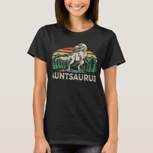 Camiseta Auntsaurus Dinossaur T Rex Tia Saurus Corresponden