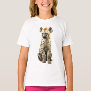 Camiseta Aura da Savana: Filhote de Hiena Cativante