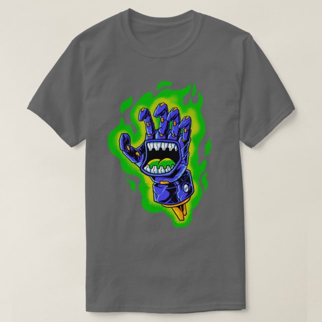 Camiseta aura verde (Frente do Design)