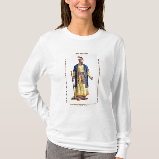 Camiseta Aurengzeb, grande Khan das hordas Mongol do Re (Frente)
