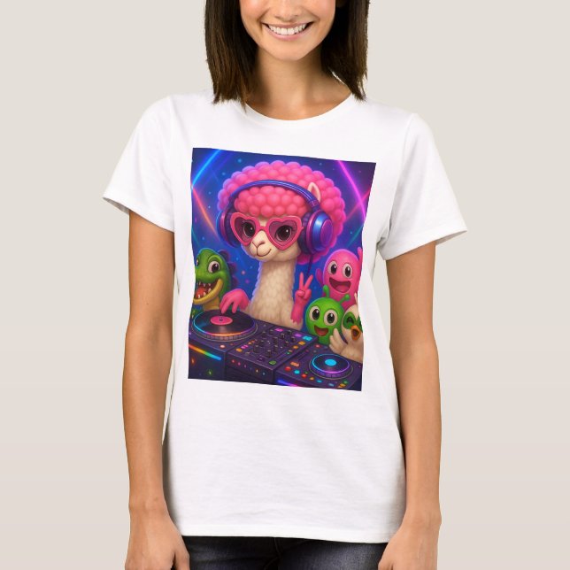 Camiseta Auriculares Galácticos (Frente)