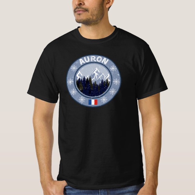 Camiseta Auron Station de Ski (Frente)