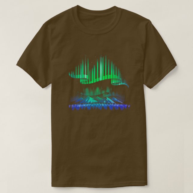 Camiseta Aurora Borealis Song (Frente do Design)