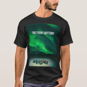 Camiseta aurora de fundo frontal