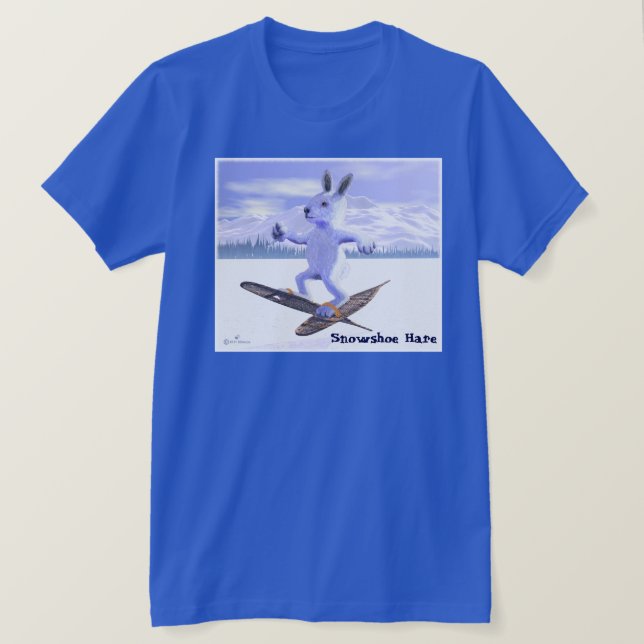 Camiseta Aurora de Snowshoe (Frente do Design)