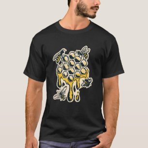 Camiseta Aurora Dizendo Colmeia de Abelhas de Mel