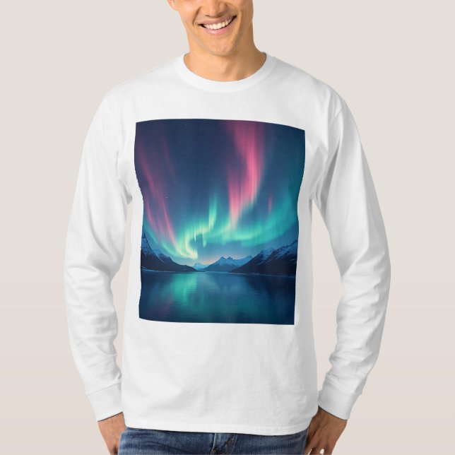 Camiseta Aurora Islandesa (Frente)