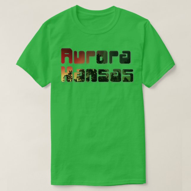 Camiseta Aurora Kansas (Frente do Design)
