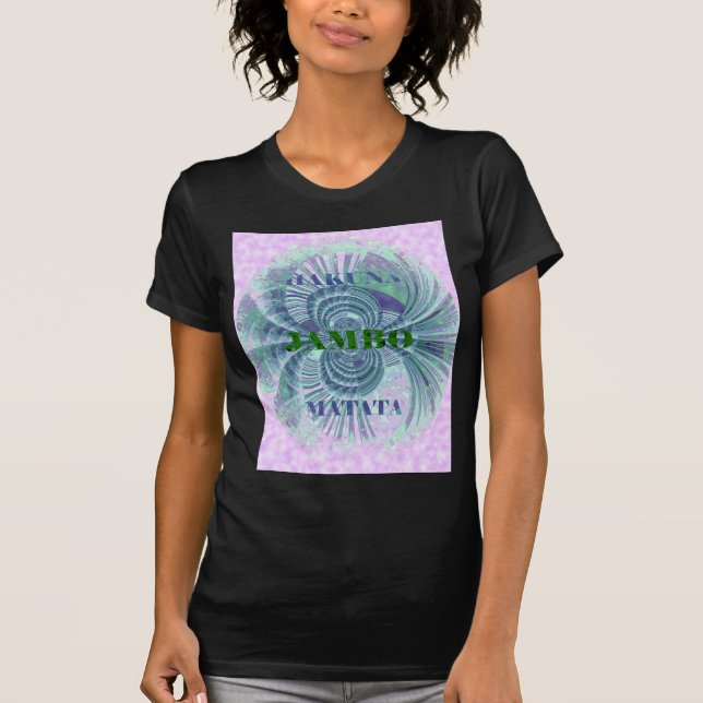 Camiseta Aurora Matata Art Impressão (Frente)