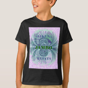 Camiseta Aurora Matata Art Impressão