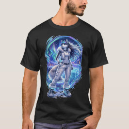 Camiseta aurora night - husky