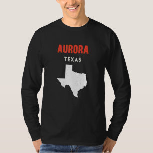 Camiseta Aurora Texas EUA Estado América Viagem Texas
