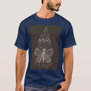 Camiseta AURORA Todos os meus demônios garota vintage