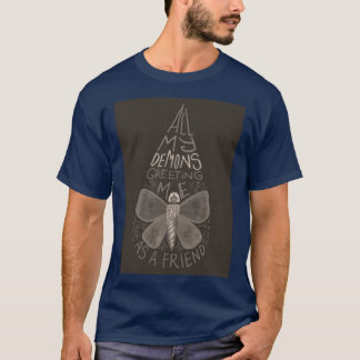 Camiseta AURORA Todos os meus demônios garota vintage