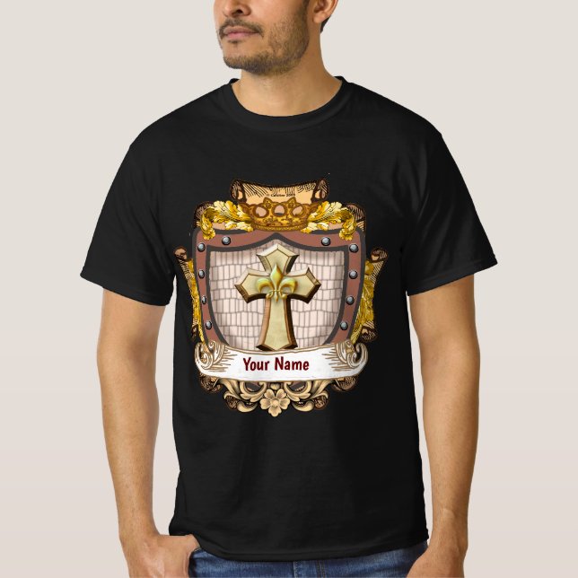 Camiseta Aurum Family Crest Surname (Frente)