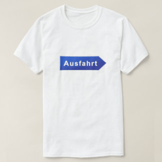 Camiseta Ausfahrt