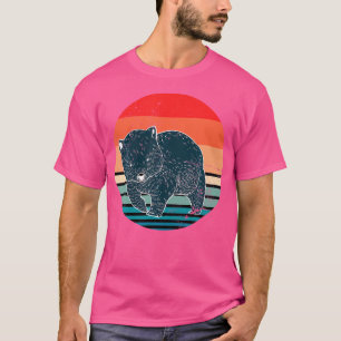 Camiseta Aussie Backpacker Austrália Outback Animal Wombat