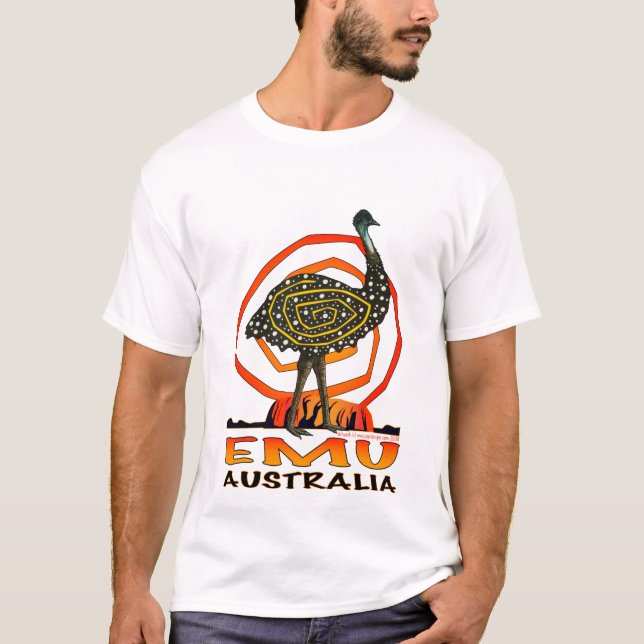 Camiseta Aussie Emu (Frente)