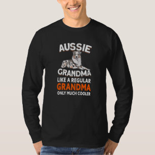 Camiseta Aussie Grandma Aussie Owner - Pastor australiano