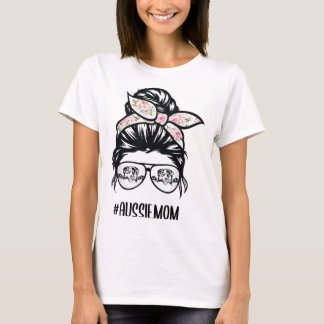 Camiseta Aussie Mamãe Mensy Bun