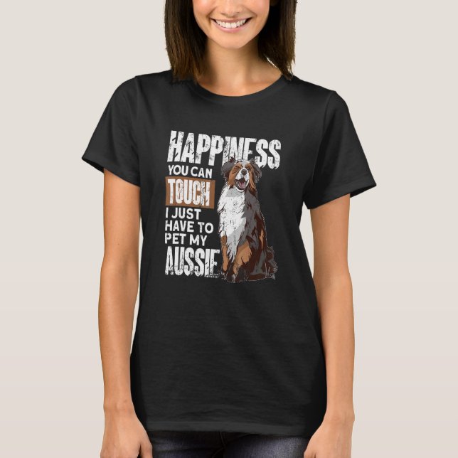 Camiseta Aussie Owner Australian Shepherd (Frente)