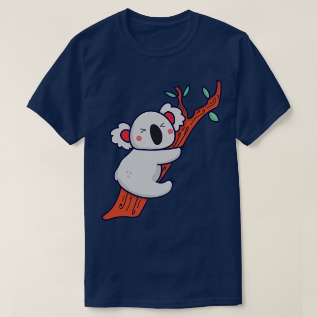 Camiseta Aussie Zoo Keeper Gift Animal Koala (Frente do Design)